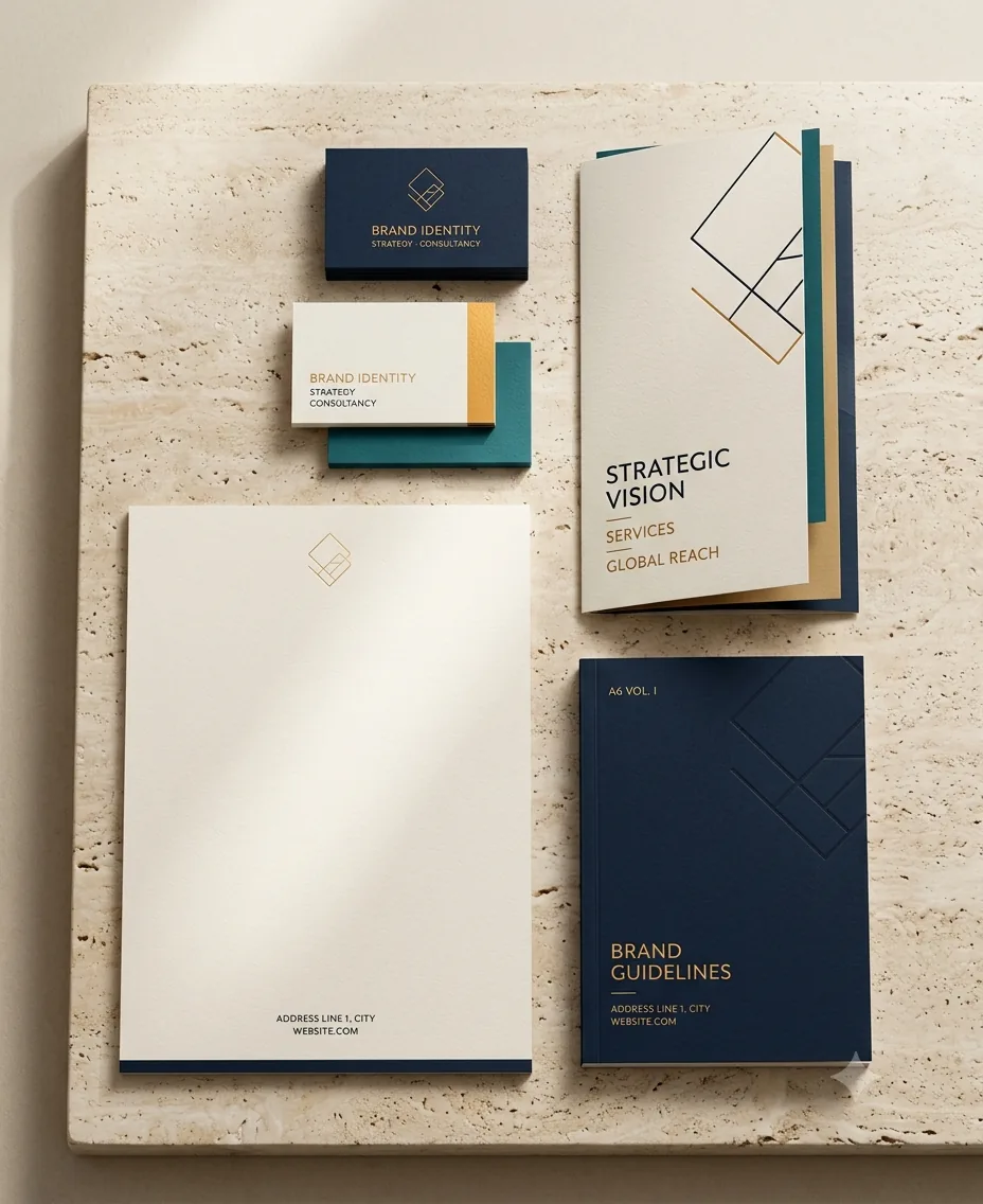 Brand identity design project by Grafiquix