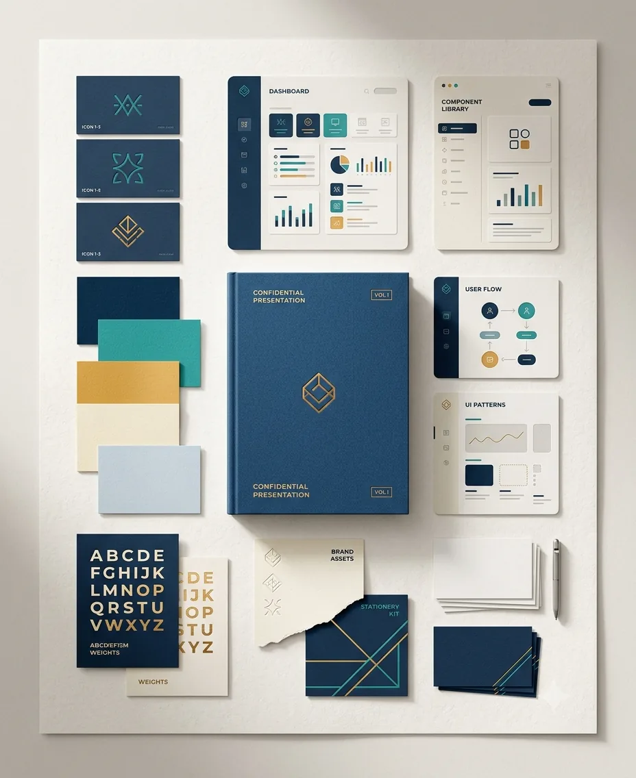 Complete visual identity system by Grafiquix